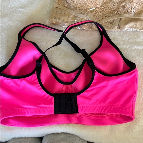 VSX Women's Pink Sports Bra - Picture 2 of 4